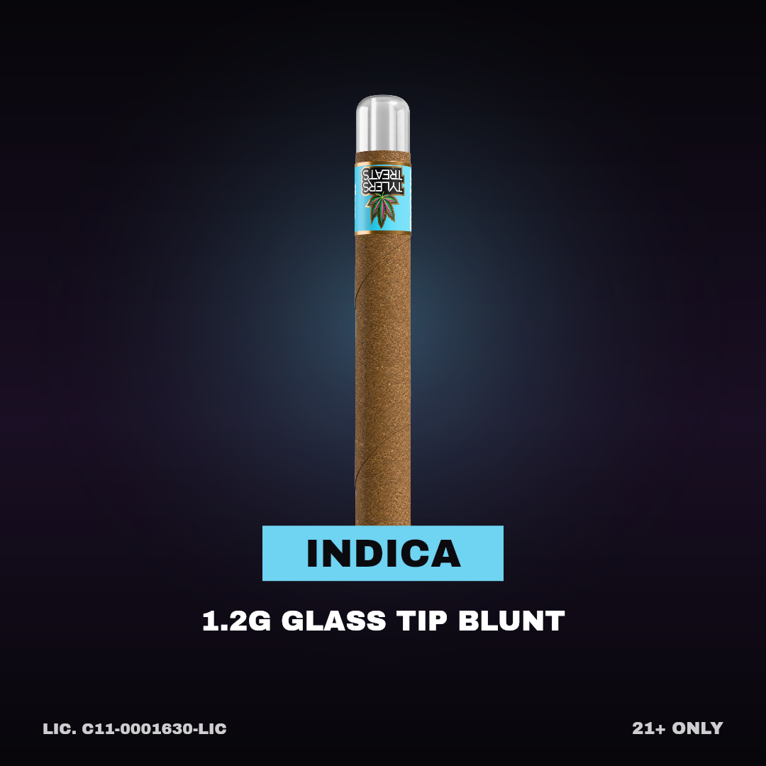 1.2G glass tip blunt